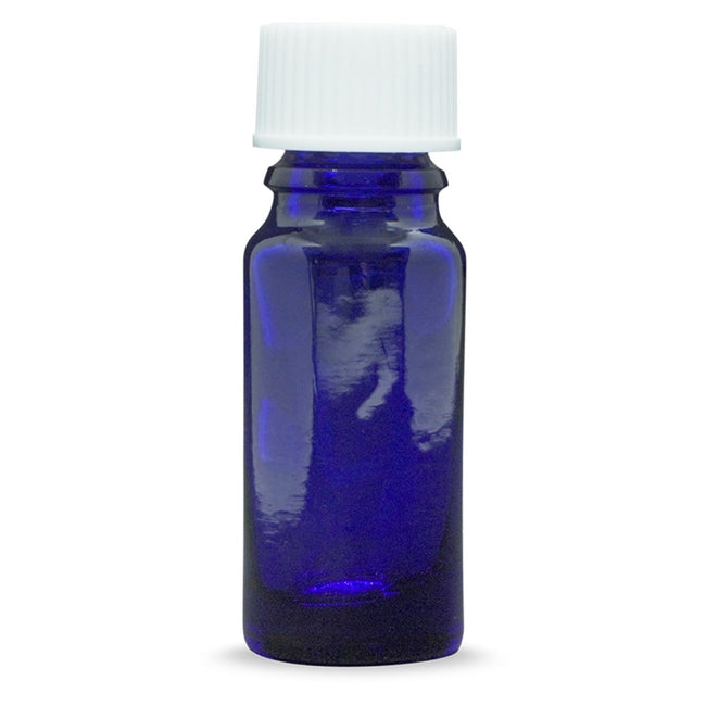 Blue Essential Oil Bottle with Dripolator Cap (12mL) - Aromae Essentials